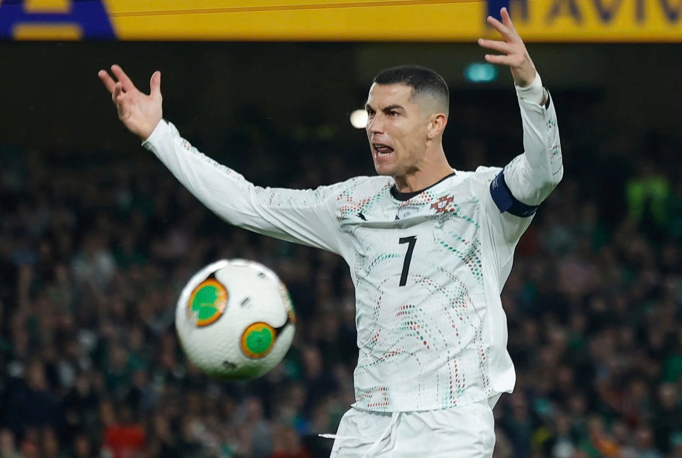 Ronaldo không có được phong độ ghi bàn như mong đợi